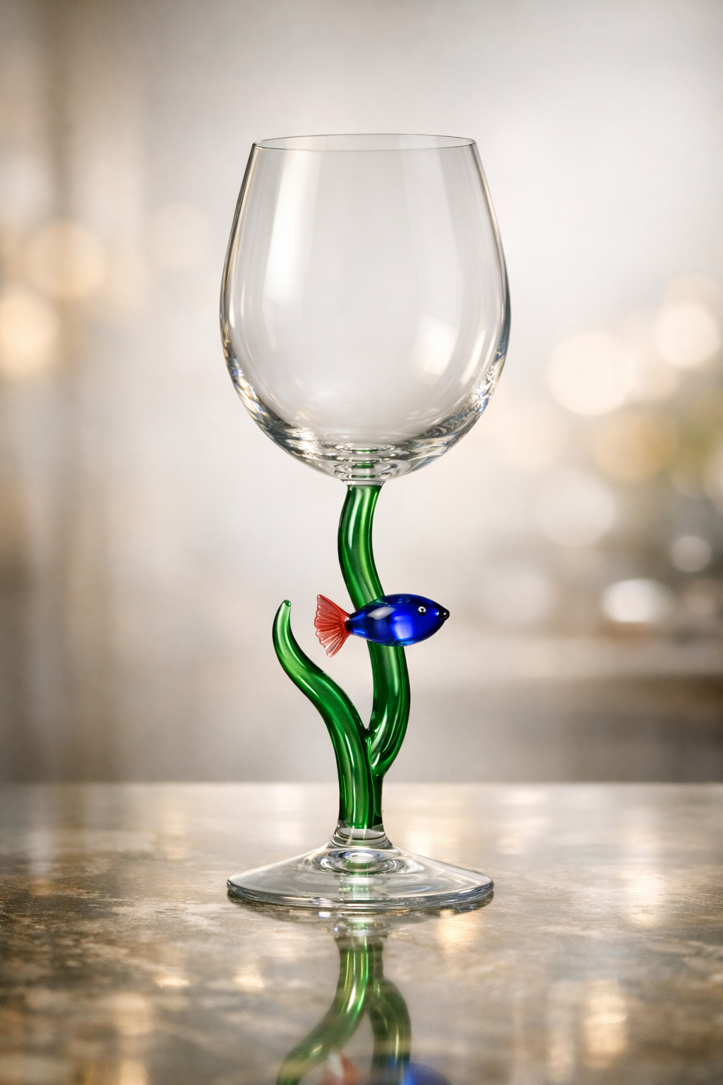 (200 pcs) Custom Hand Blown Glass Wine Glasses Stemmed Glass Drinking Cup Holiday Water Glasses