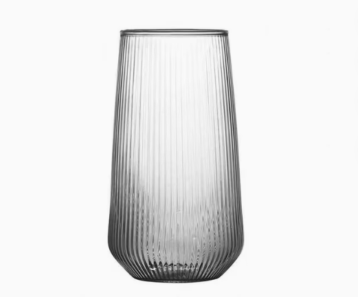 (500pcs) Wholesale Drop Cup Creative Glass Transparent Heat-Resistant Beverage Glass Juice Cup