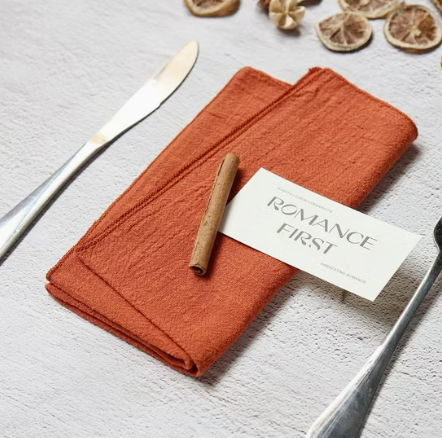 (500 pcs) Premium Quality Washable Elegant Cloth Napkins for Dining Modern Style for Restaurants